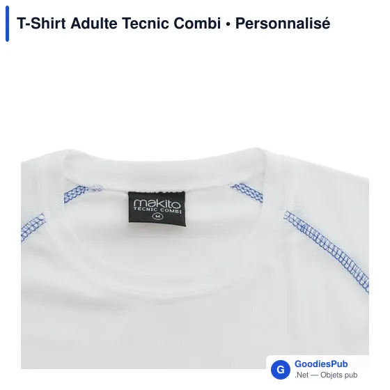 T-Shirt Adulte Tecnic Combi - Image 6