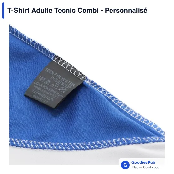 T-Shirt Adulte Tecnic Combi - Image 7