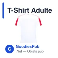 T-Shirt Adulte Tecnic Dinamic Comby - Miniature 1