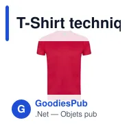 T-Shirt technique personnalisable pour adulte avec logo - Tecnic Dinamic - Miniature 3