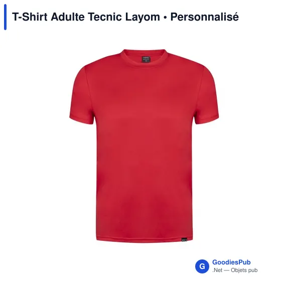 T-Shirt Adulte Tecnic Layom - Image 3