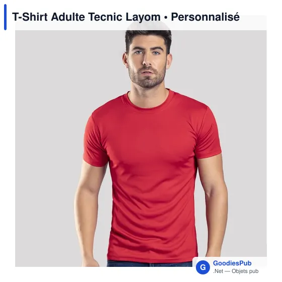 T-Shirt Adulte Tecnic Layom - Image 8