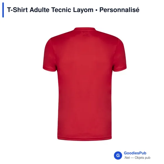 T-Shirt Adulte Tecnic Layom - Image 10