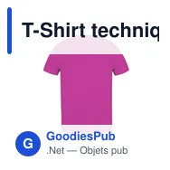 T-Shirt technique personnalisable pour adulte avec logo - Tecnic Plus - Miniature 1