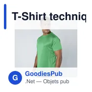 T-Shirt technique personnalisable pour adulte avec logo - Tecnic Rox - Miniature 2