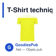 T-Shirt technique personnalisable pour adulte avec logo - Tecnic Rox - Miniature 11
