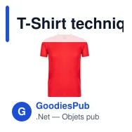 T-Shirt technique personnalisable pour adulte avec logo - Tecnic Rox - Miniature 3
