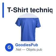 T-Shirt technique personnalisable pour adulte avec logo - Tecnic Rox - Miniature 9