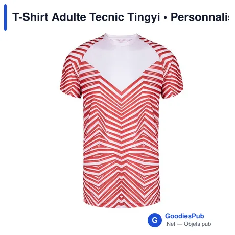 T-Shirt Adulte Tecnic Tingyi