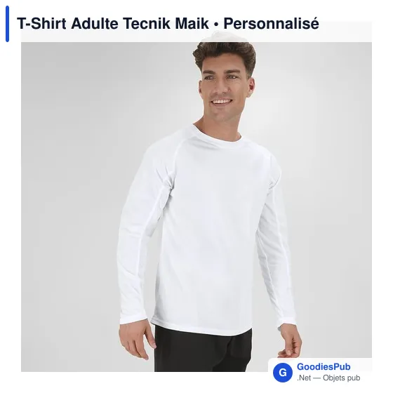 T-Shirt Adulte Tecnik Maik - Image 2