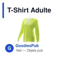 T-Shirt Adulte Yuk - Miniature 3