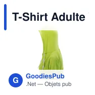 T-Shirt Adulte Yuk - Miniature 10