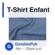 T-Shirt Enfant Bandul - Miniature 4
