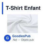 T-Shirt Enfant Blanc Epika - Miniature 7