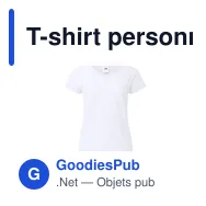 T-shirt personnalisable pour entreprise avec logo - Iconic - Miniature 11