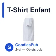T-Shirt Enfant Blanc Seiyo - Miniature 4