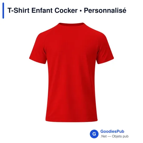 T-Shirt Enfant Cocker