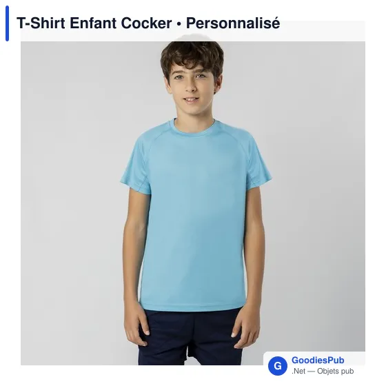 T-Shirt Enfant Cocker - Image 9