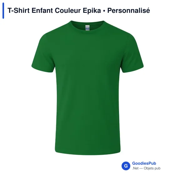 T-Shirt Enfant Couleur Epika - Image 1