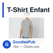 T-Shirt Enfant Couleur Epika - Miniature 2