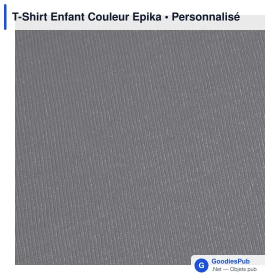 T-Shirt Enfant Couleur Epika - Image 6