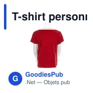 T-shirt personnalisé pour entreprise avec logo - modèle Hecom - Miniature 11