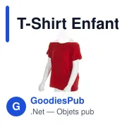 T-shirt personnalisé pour entreprise avec logo - modèle Hecom - Miniature 3