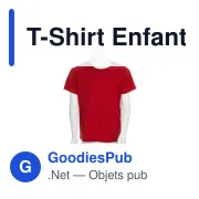 T-shirt personnalisé pour entreprise avec logo - modèle Hecom - Miniature 4