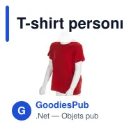 T-shirt personnalisé pour entreprise avec logo - modèle Hecom - Miniature 9