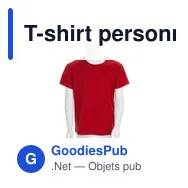 T-shirt personnalisé pour entreprise avec logo - modèle Hecom - Miniature 10