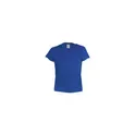 Variante bleu - T-shirt personnalisé pour entreprise avec logo - modèle Hecom
