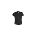 Variante noir - T-shirt personnalisé pour entreprise avec logo - modèle Hecom