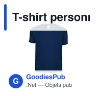 T-shirt personnalisable pour entreprise avec logo - Iconid - Miniature 11