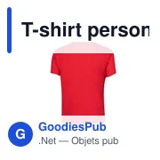 T-shirt personnalisable pour entreprise avec logo - Iconid - Miniature 5