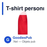 T-shirt personnalisable pour entreprise avec logo - Iconid - Miniature 9