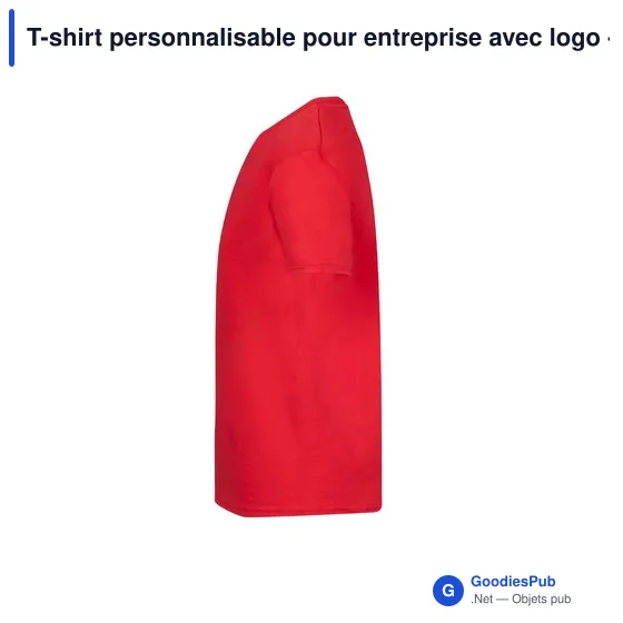 T-shirt personnalisable pour entreprise avec logo - Iconid - Image 9