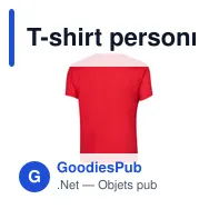 T-shirt personnalisable pour entreprise avec logo - Iconid - Miniature 10