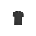Variante noir - T-shirt personnalisable pour entreprise avec logo - Iconid