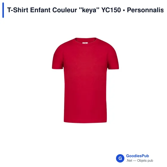 T-Shirt Enfant Couleur "keya" YC150 - Image 8