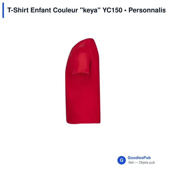 T-Shirt Enfant Couleur "keya" YC150 - Image 10