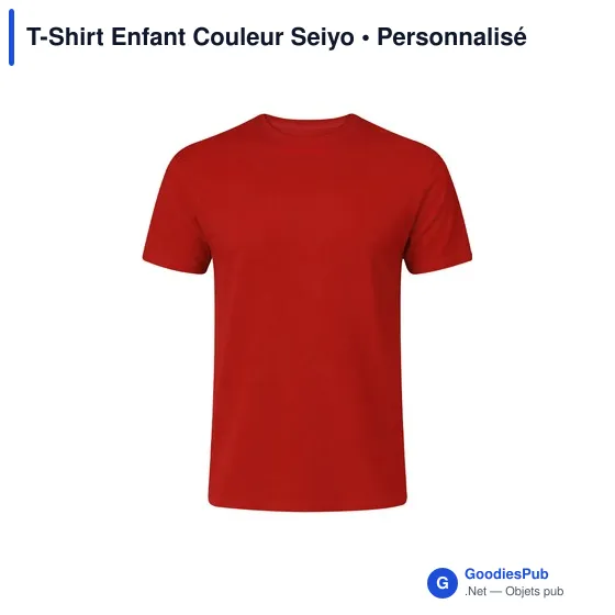 T-Shirt Enfant Couleur Seiyo - Image 1