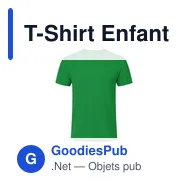 T-Shirt Enfant Couleur Seiyo - Miniature 7