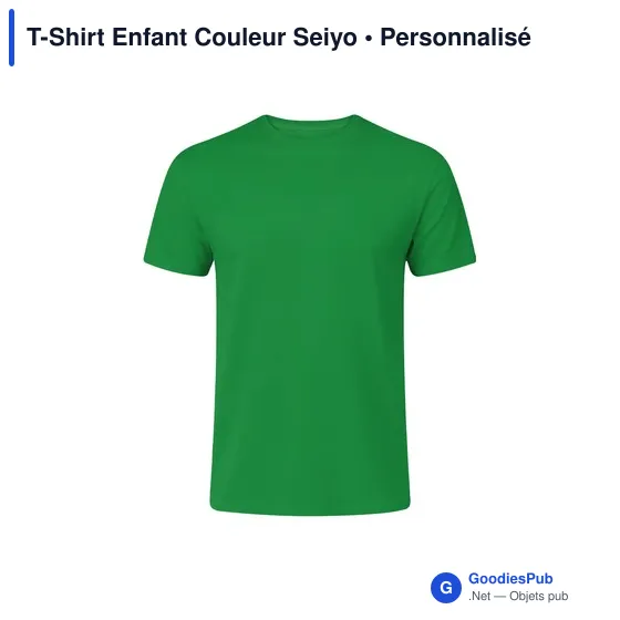 T-Shirt Enfant Couleur Seiyo - Image 7