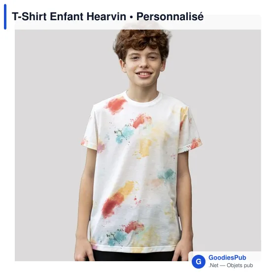 T-Shirt Enfant Hearvin - Image 6