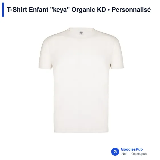 T-Shirt Enfant "keya" Organic KD - Image 1