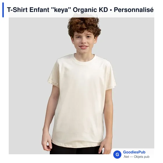 T-Shirt Enfant "keya" Organic KD - Image 2
