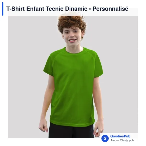 T-Shirt Enfant Tecnic Dinamic - Image 2