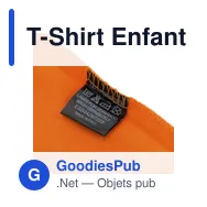 T-Shirt Enfant personnalisable Tecnic Plus avec logo - Miniature 12