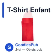 T-Shirt Enfant personnalisable Tecnic Plus avec logo - Miniature 3