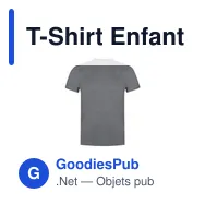 T-Shirt Enfant personnalisable Tecnic Plus avec logo - Miniature 7